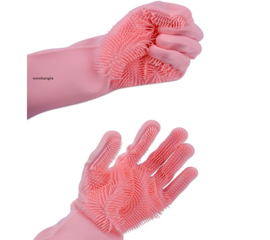 Silicone Kitchen Washing Gloves