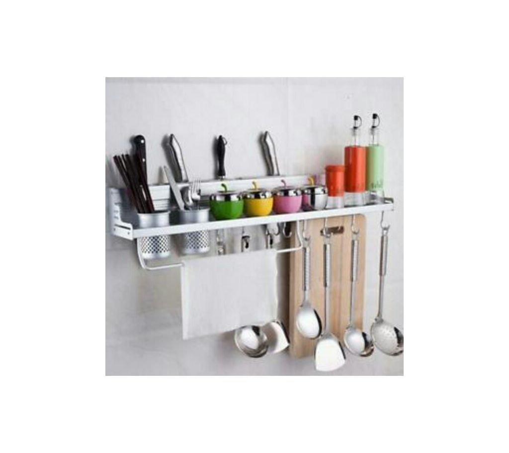 Aluminium Multifunction Kitchen Rack