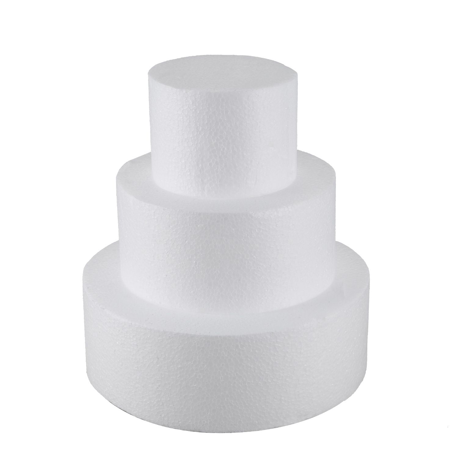 Durable Round Cake Dummy 4 inch / 6 inch/ 8 inch (Cake Dummy Set 4 inch 6 inch 8 inch)
