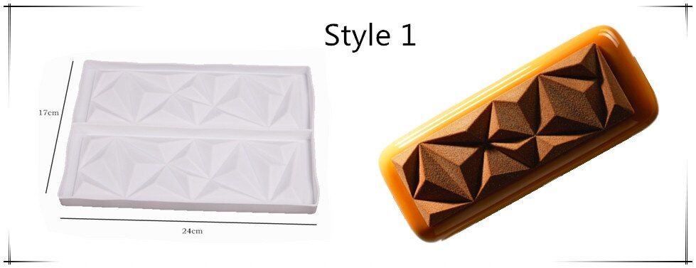 SHENHONG Various Shapes Mousse Cake Mold Decorating Silicone Mould Dessert Flower Pan Chocolate Bakeware