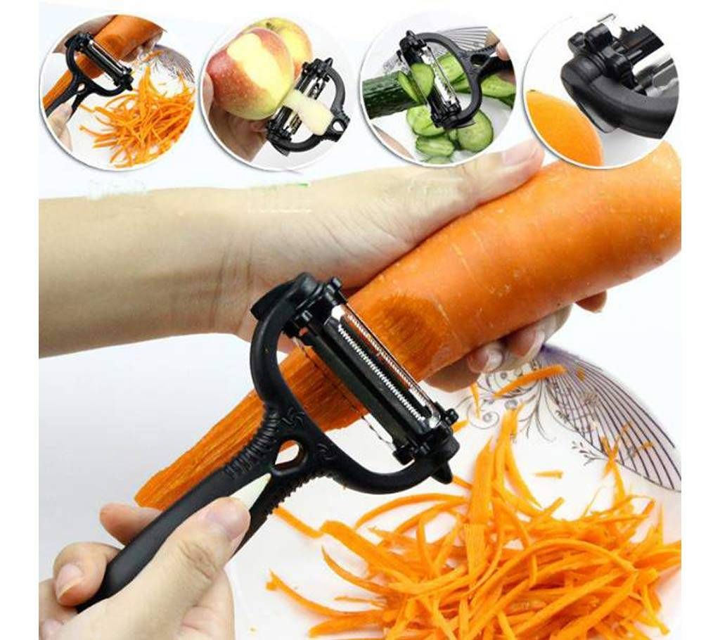 360 degree 3 in 1 vegetable peeler 