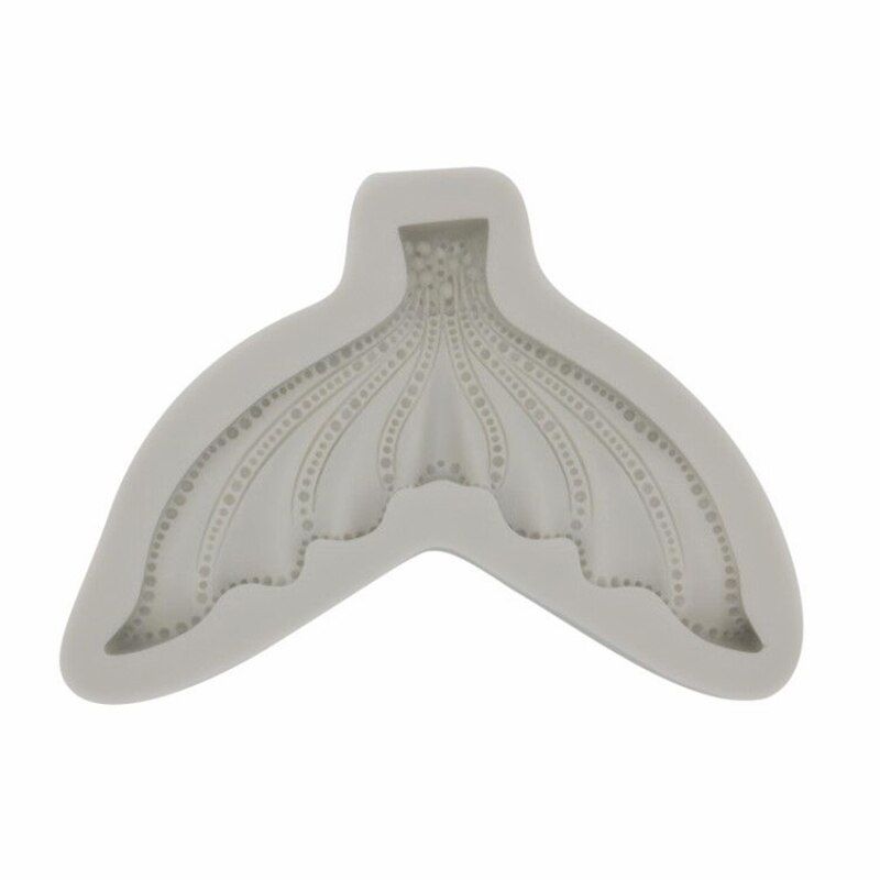 Large size Mermaid Tail Silicone Mold Fondant Mold For Cake Decorating Tools DIY Baking Chocolate Candy Gumpaste Cake Mould