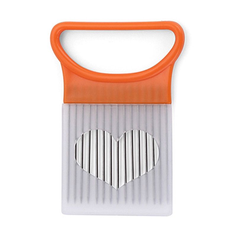Onion Slicer Cutter Kitchen Tools Gadgets Utensils For convenience accessories vegetable fruit tools food slice assistant-Orange