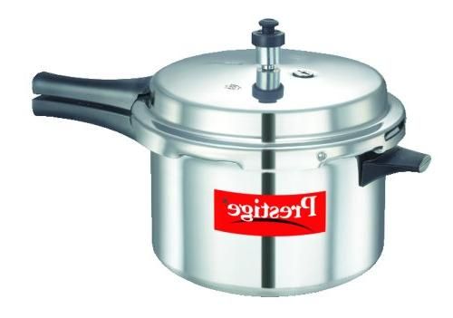 Prestige Popular Aluminum Pressure Cooker, 5.5- 3.5Liter