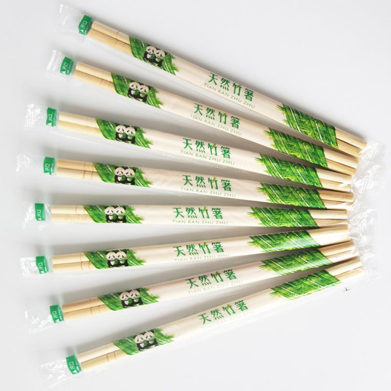 BAMBOO CHOPSTICK PANDA BRAND 3 PAIR