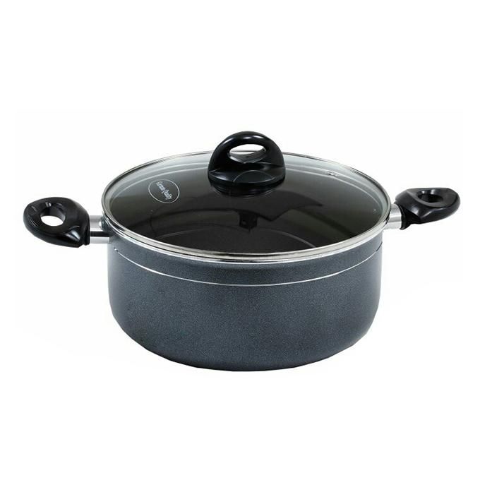 Kiam Classic Casserole With Glass Lid - 22cm