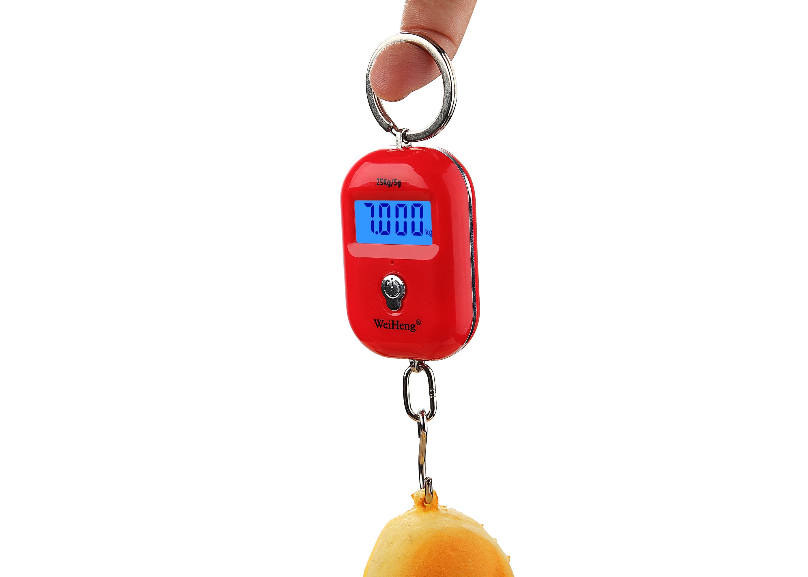 25kg Digital Hanging Scale Portable Hook Scale Electronic LCD Travel Suitcase Luggage Bag Weight mini Scales 40%off