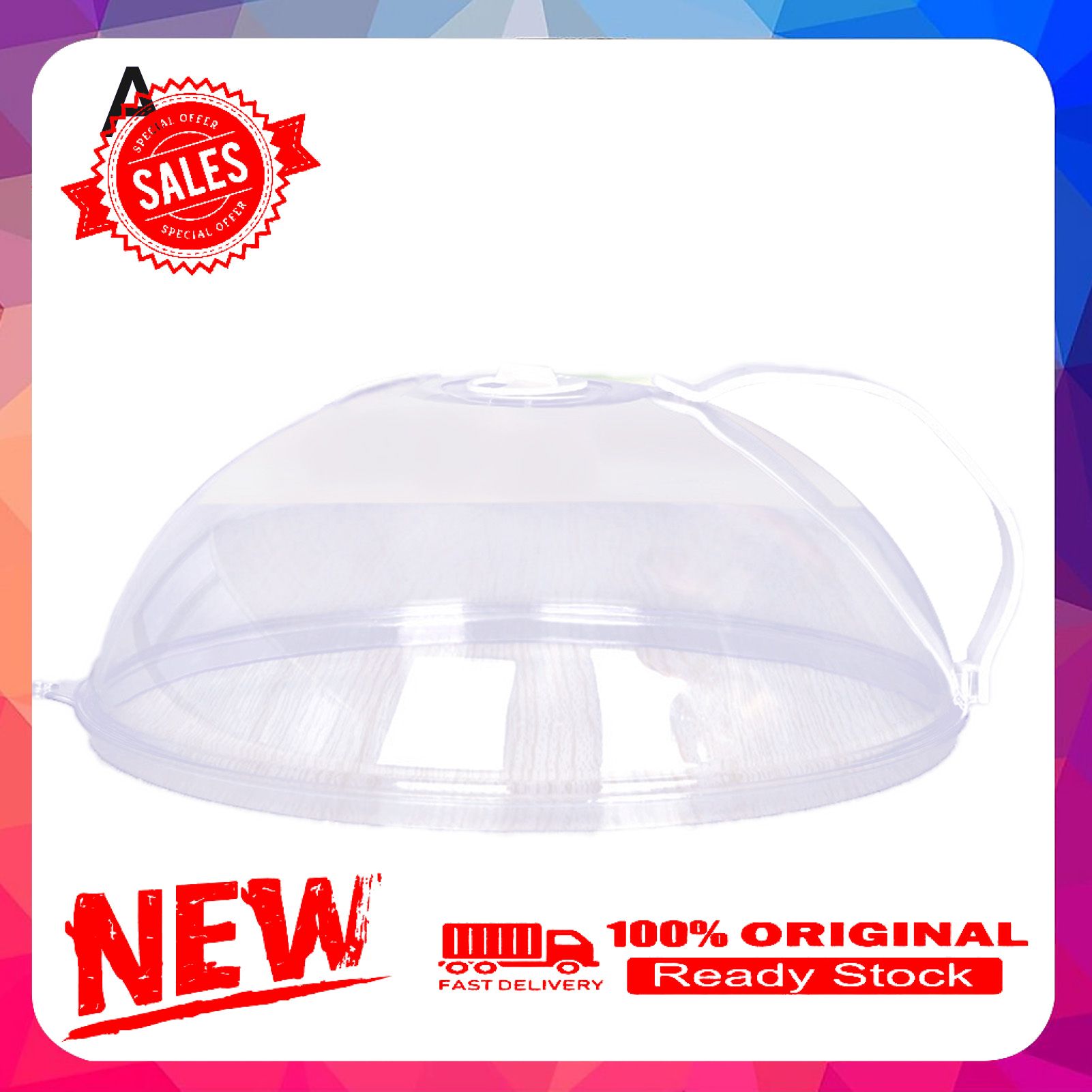 Microwave Cover Heat-Resistant Splash-Proof Transparent Washable Effective Microwave Plate Lid Cover for Home