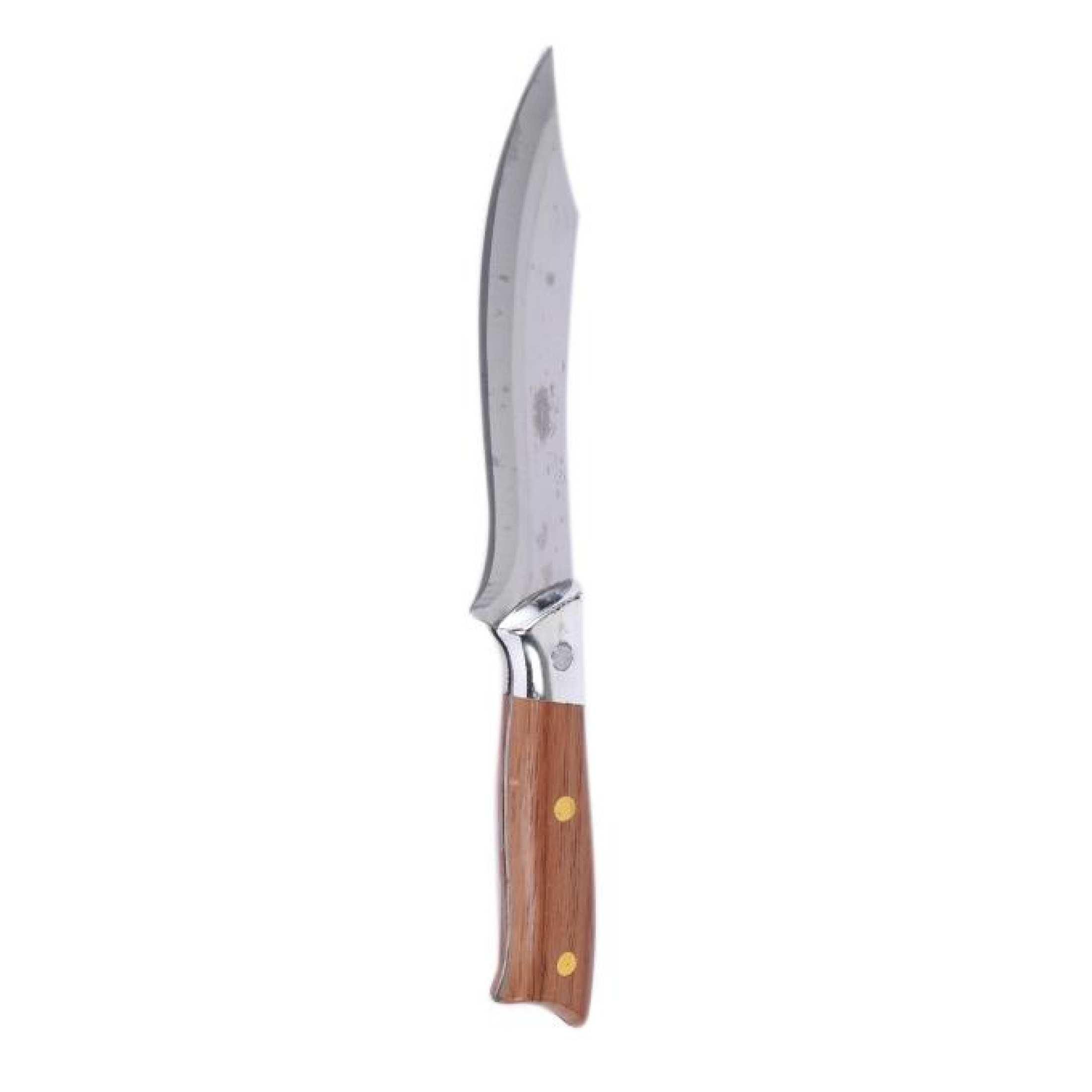 Sindabad Knife - Silver and Brown
