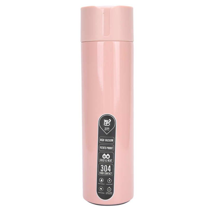 Liu Xing Smart Water Bottle Touch Temperature Display Timed Reminder Vacuum Insulated Battry Powered