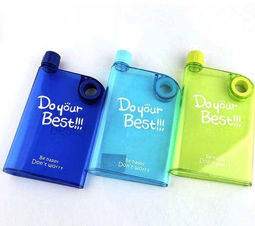 Notebook Water Bottle 380ml - 1 Piece