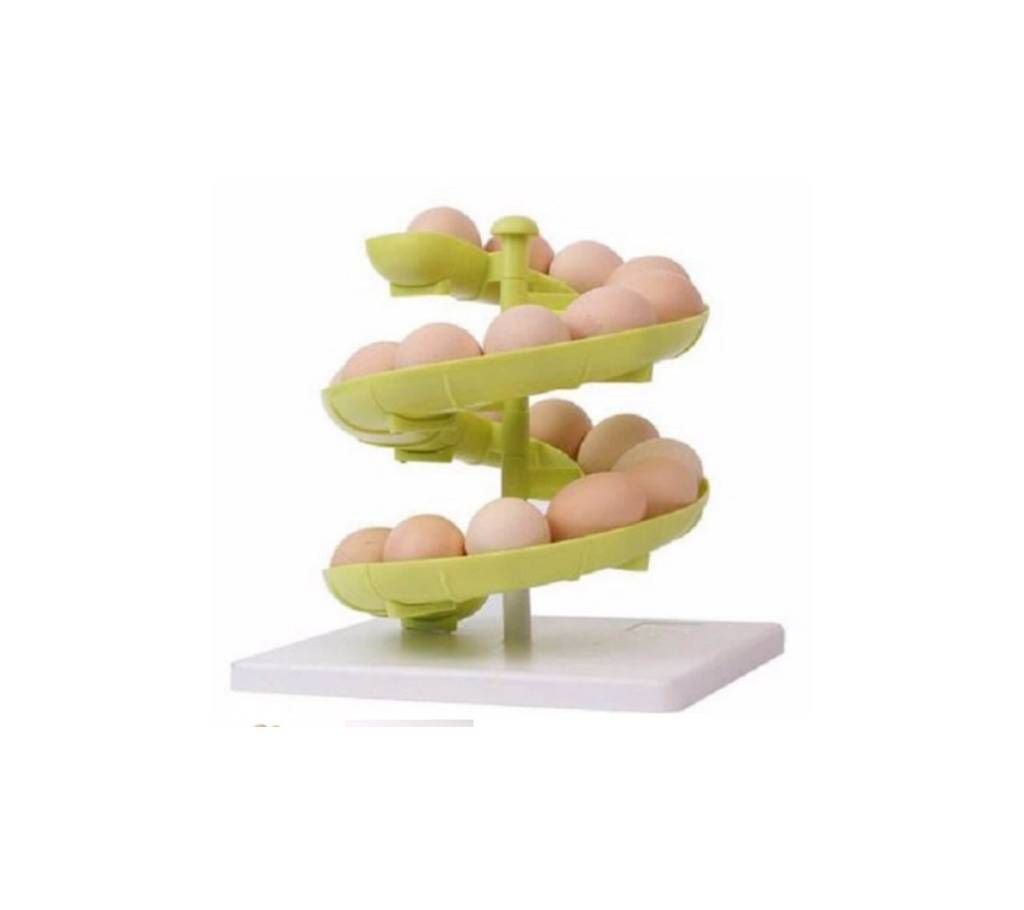 Multi-Functional Egg Holder - Green