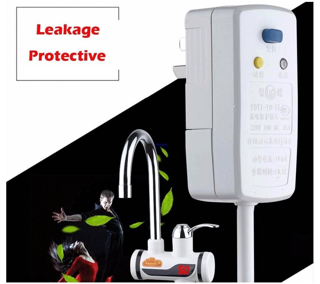 Instant water Heater Tap  safety device wall fittings