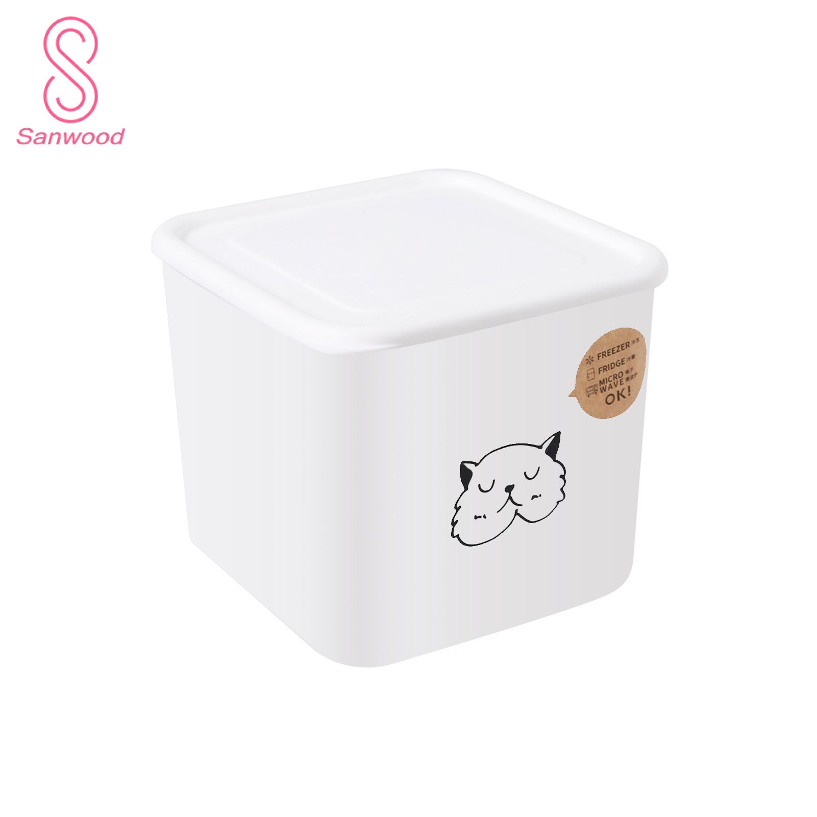 Fridge Storage Organizer Adjustable Strong PP Plastic Modern Refrigerator Storage Holder for Kitchen
