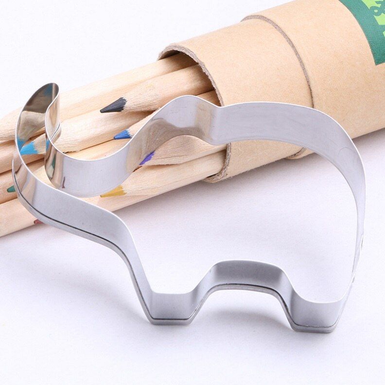 Mijiang Tooth Shaped Stainless Steel Biscuit Cookie Cutter Fondant Cake Mold Baking Pastry Tools for Cakes Decoration S7058