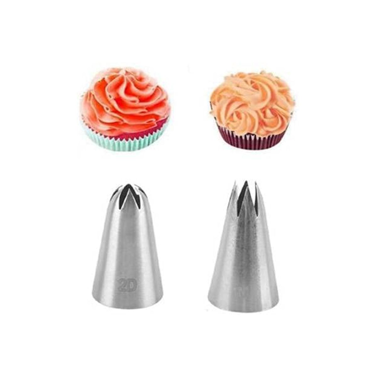 1 piece Stainless Steel Leaf Design Piping Nozzle For Cake Decoration (Model: Leaf)