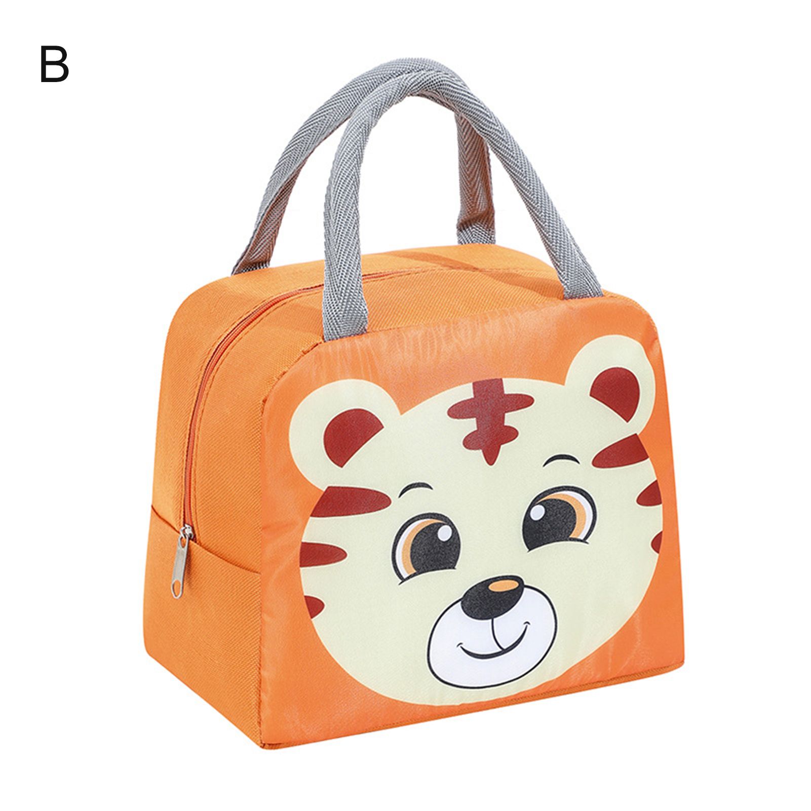 Lunch Bag Reusable Leak Proof Oxford Cloth Portable Easy to Carry Lunch Tote Handbag for Work