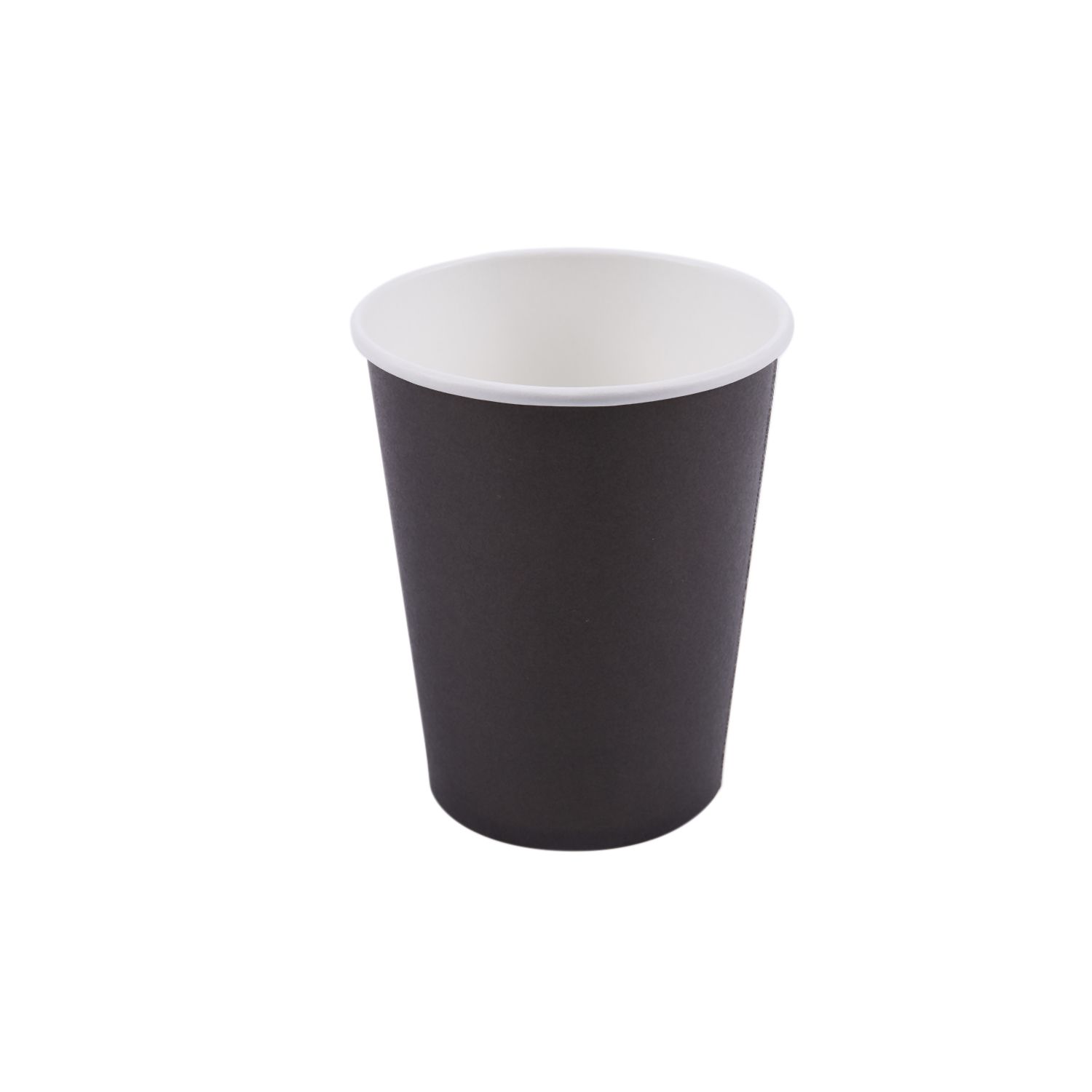20 Paper Cups (9oz) - Plain Solid Colours Birthday Party Tableware Catering(black)