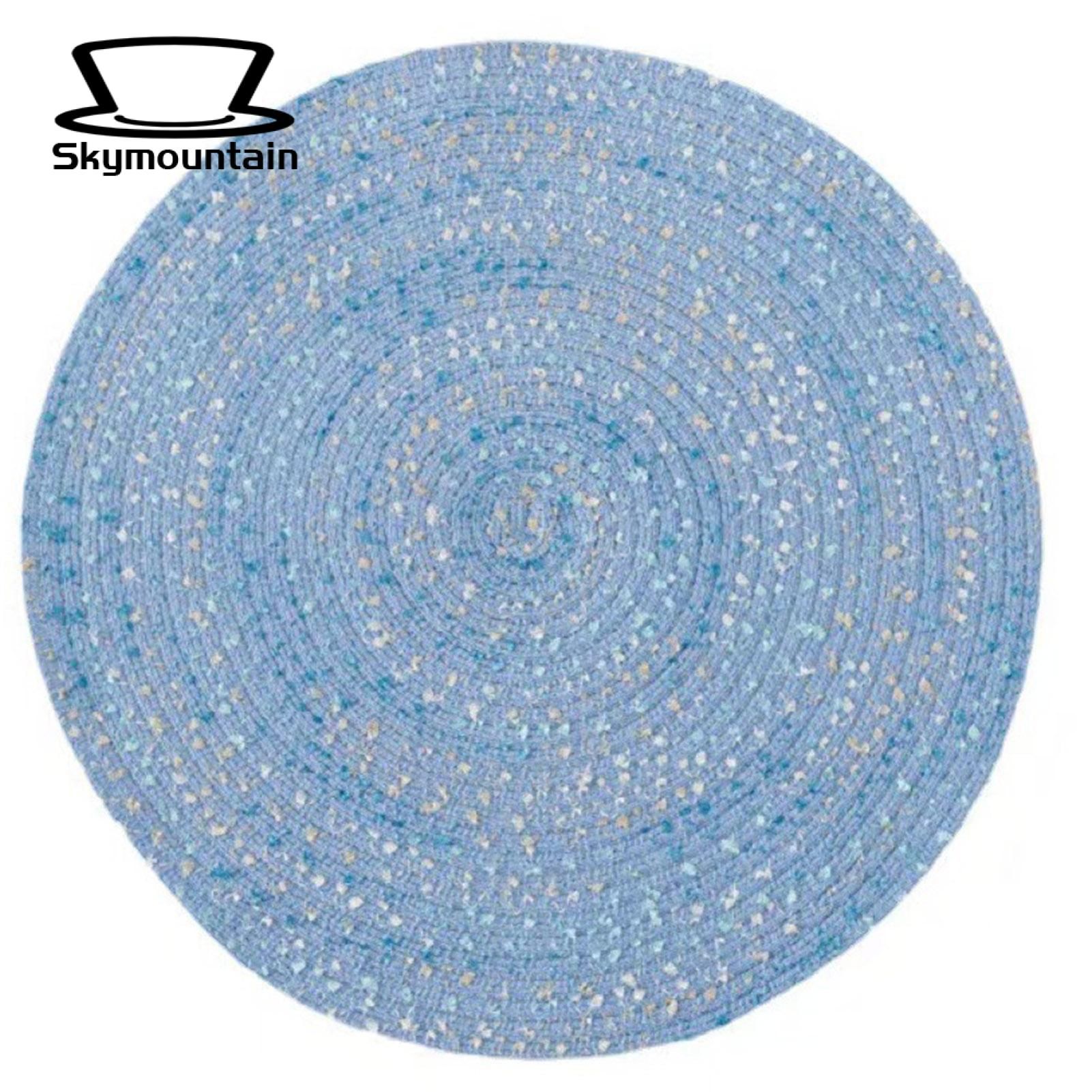 Skymountain Cup Mat Long-lasting Home Woven Table Protective Mat Coaster