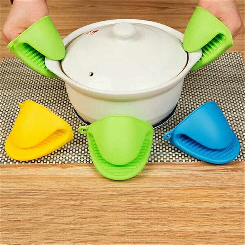 1PC Grip Oven Pot Holder Silicone Glove