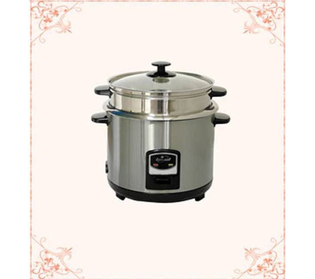 SS Rice Cooker 2.8 Liter Ash Color (2 Pots)