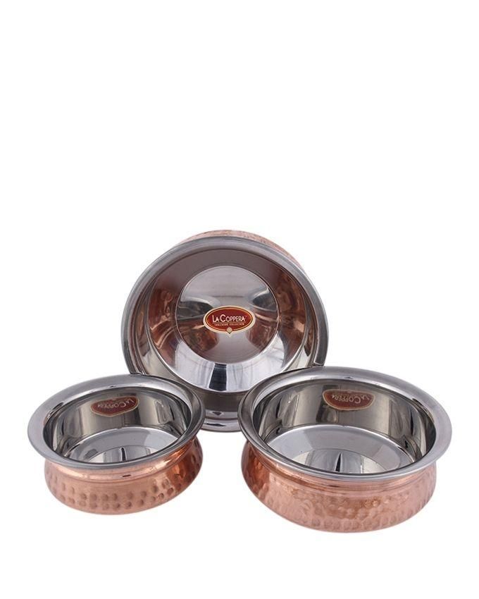 Sizzling Copper Pan  - Silver