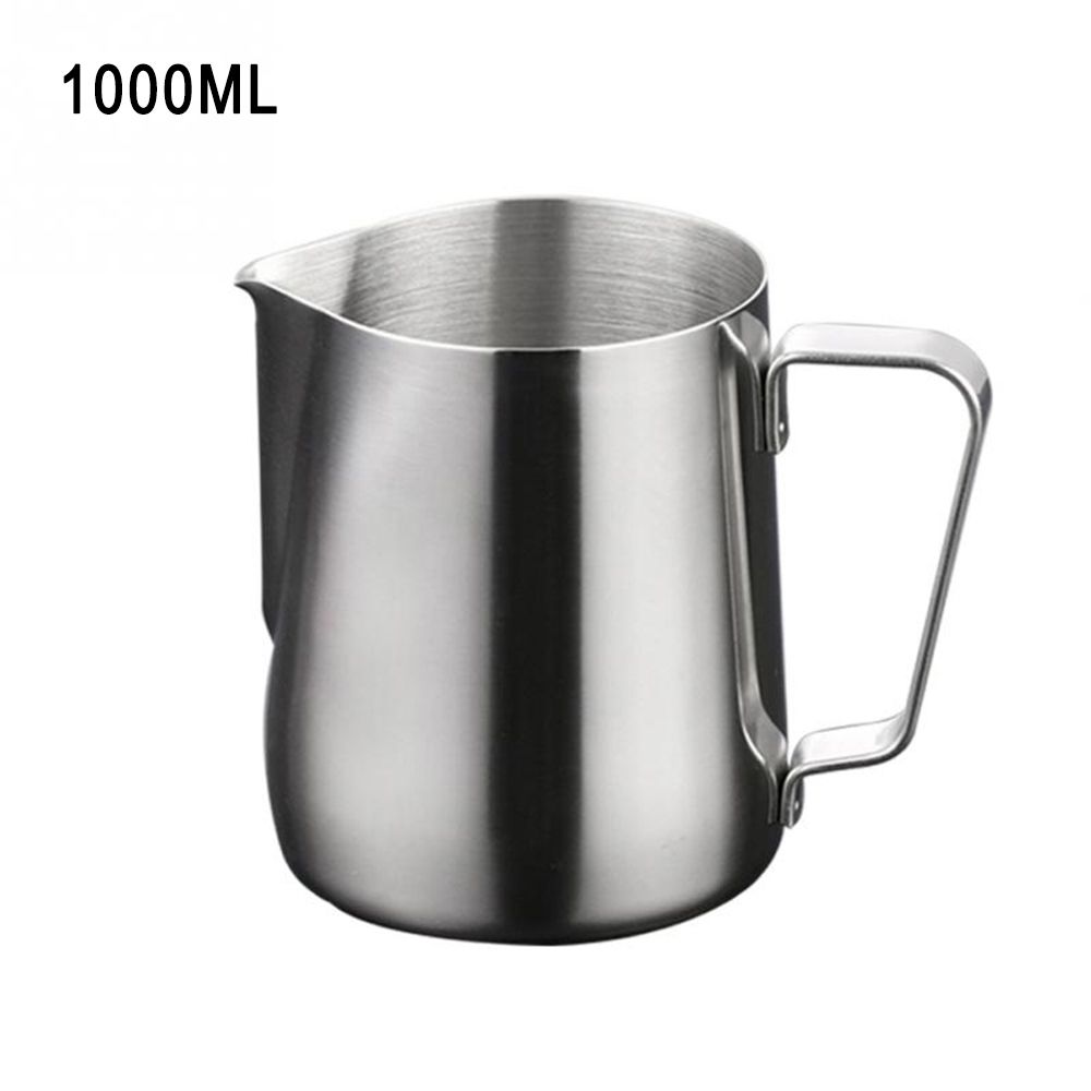Stainless Steel Frothing Pitcher Pull Flower Cup Cappuccino Coffee Milk Mugs Milk Frothers & Latte Art Simple Fidelity design