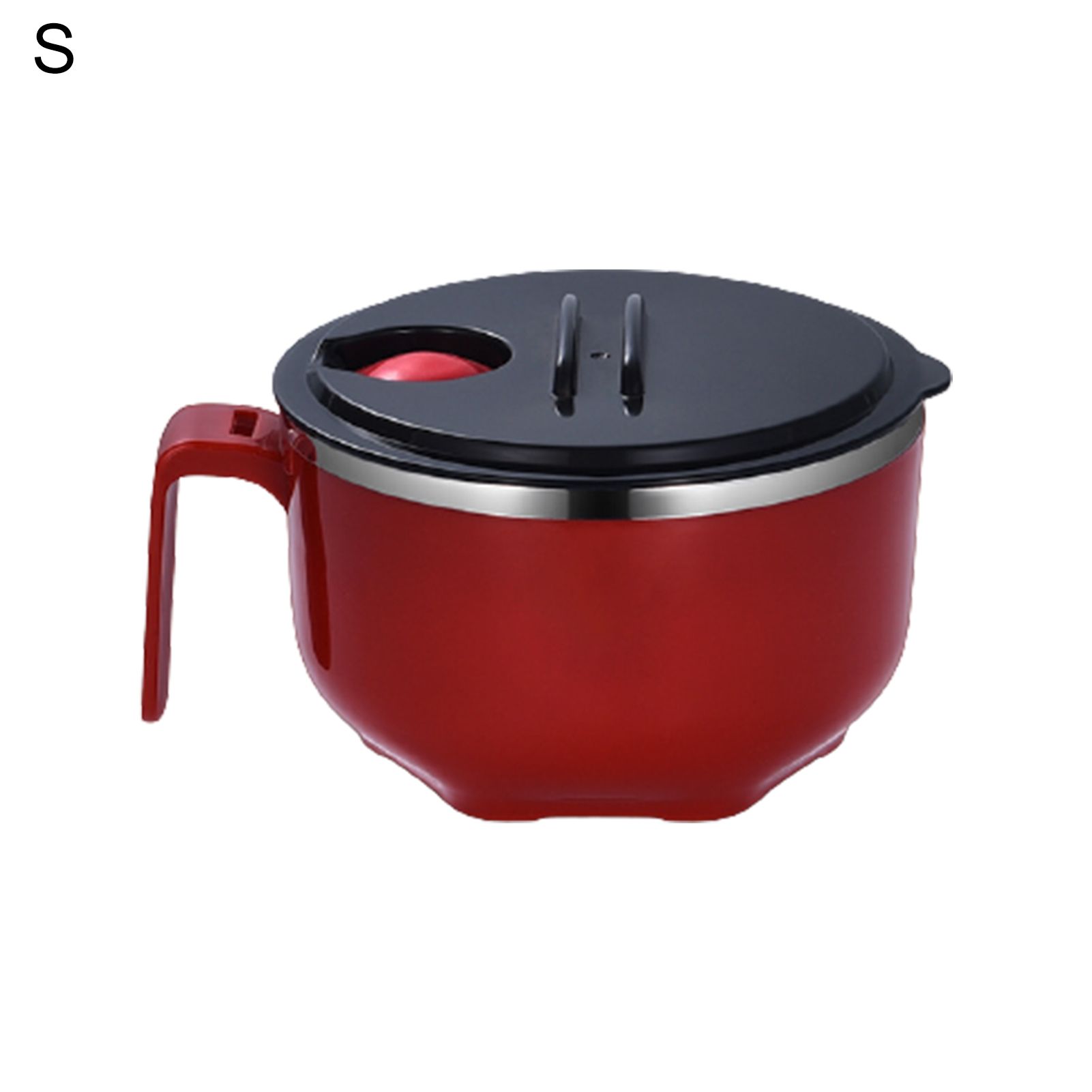 1000ml/1300ml Noodle Bowl Eco-friendly Good Seal Performance Stainless Steel BPA Free Soup Liquid Bowl for Home