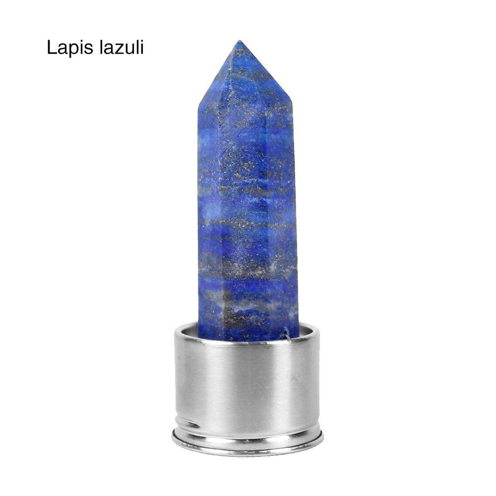 Natural Quartz Gemstone Glass Water Bottle Direct Drinking Cup Glass Crystal Obelisk Wand Healing Wand Bottle with Rope 2021 new