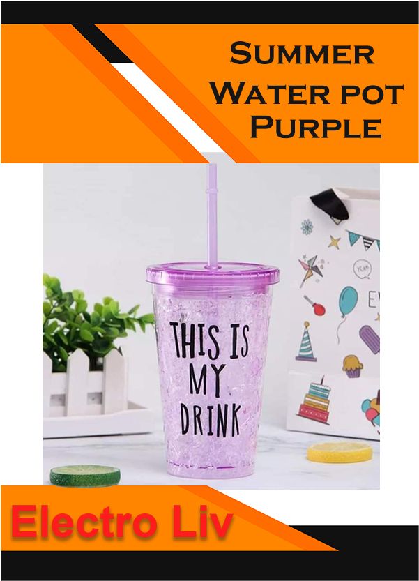 Water pot With Straw/Water pot /Glass/Water Glass with Straw