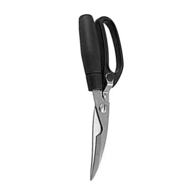 Kitchen Scissors Stainless Steel Heavy Duty for Chicken, Fish,Cutter,Peele- Black