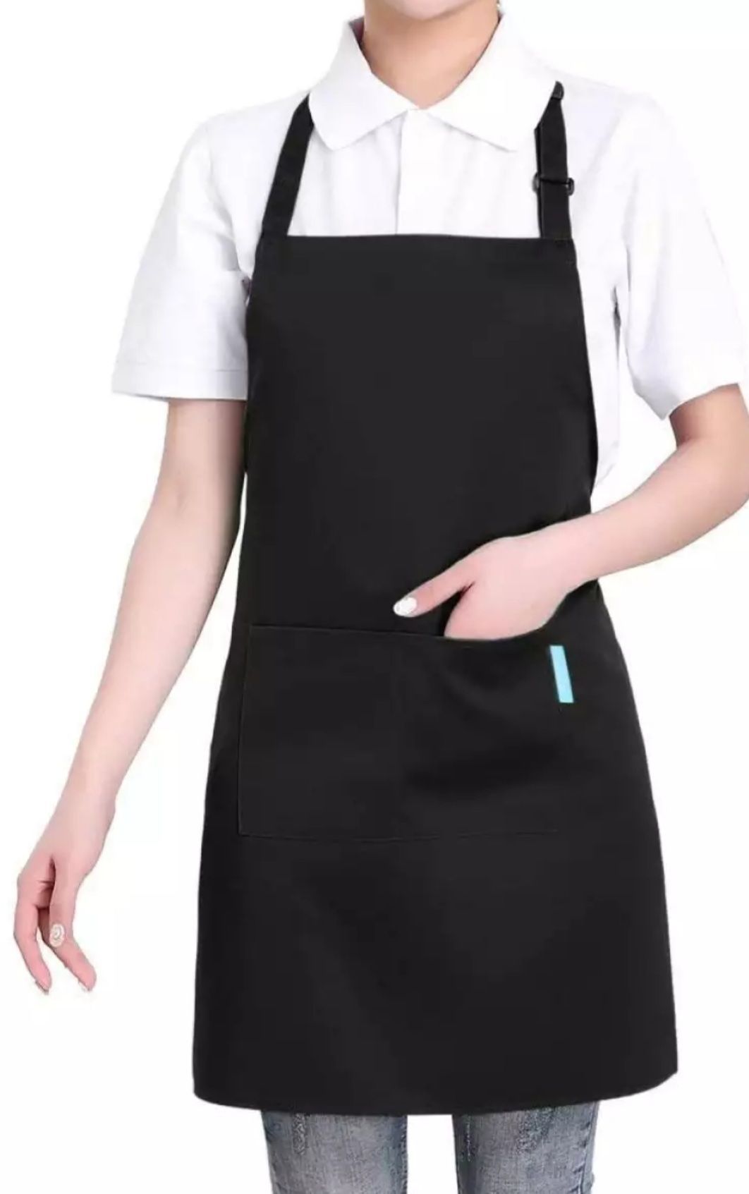 100% Cotton Printed Kitchen Apron (Size : 26X32 Inchi)
