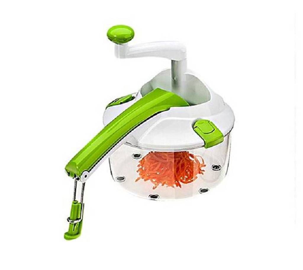 Vegetable Roto Champ Slicer - Green and White