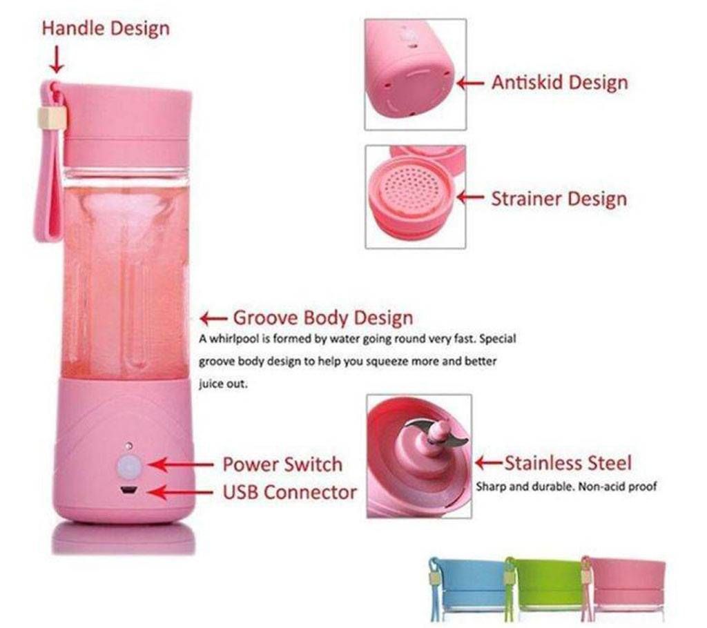 USB Rechargeable Mini Portable juicer 