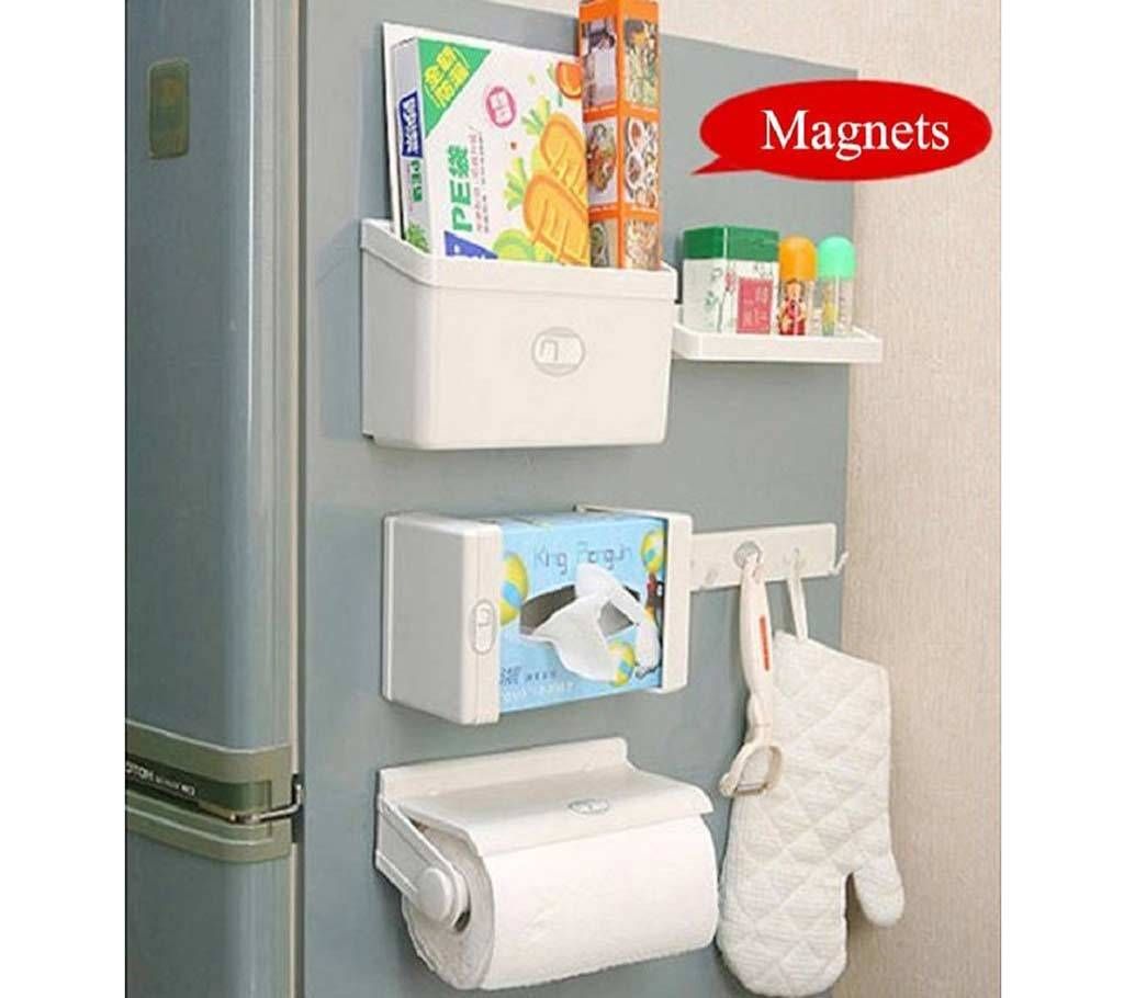 5 in 1 Magnetic Kitchen Organizer Rack