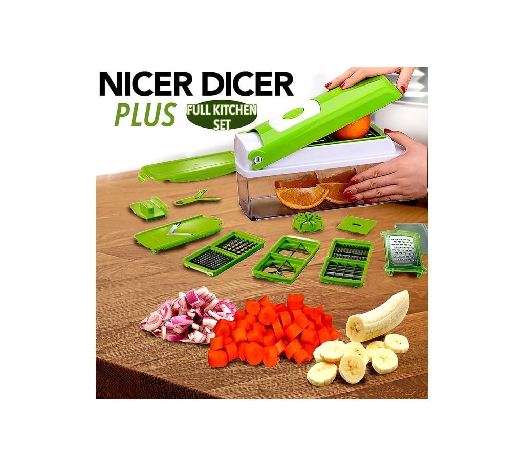 Genius Nicer Dicer Plus Vegetable Salad Cutter