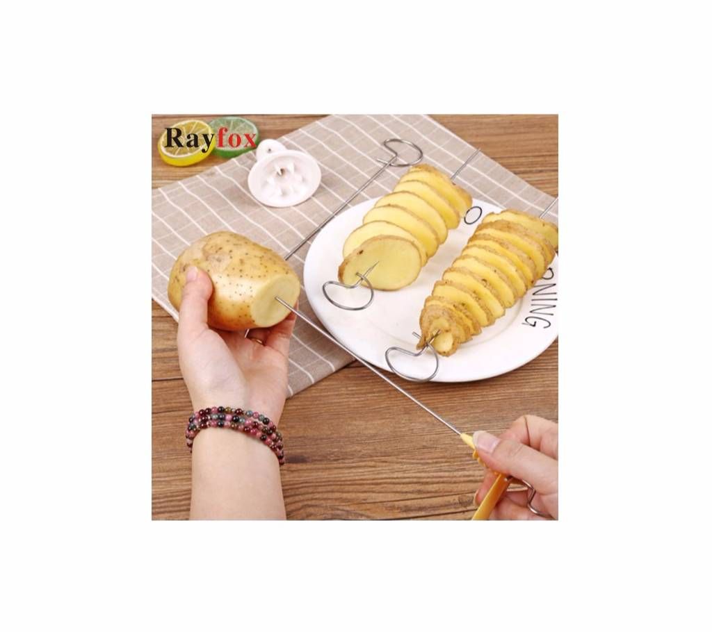 Potato Spiral Cutter Slicer Spiral Shredder Cooking Tools