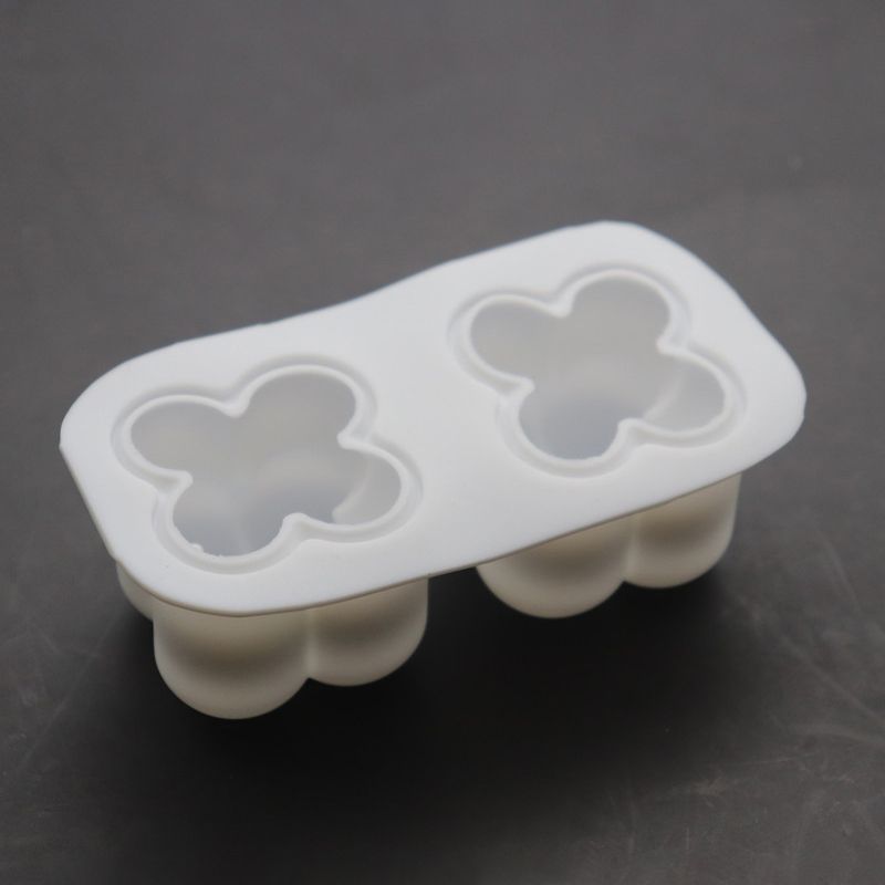 DIY Silicone Candle Moulds 3D Handy Soy Shaped Aromatherapy Plaster Candle Mold