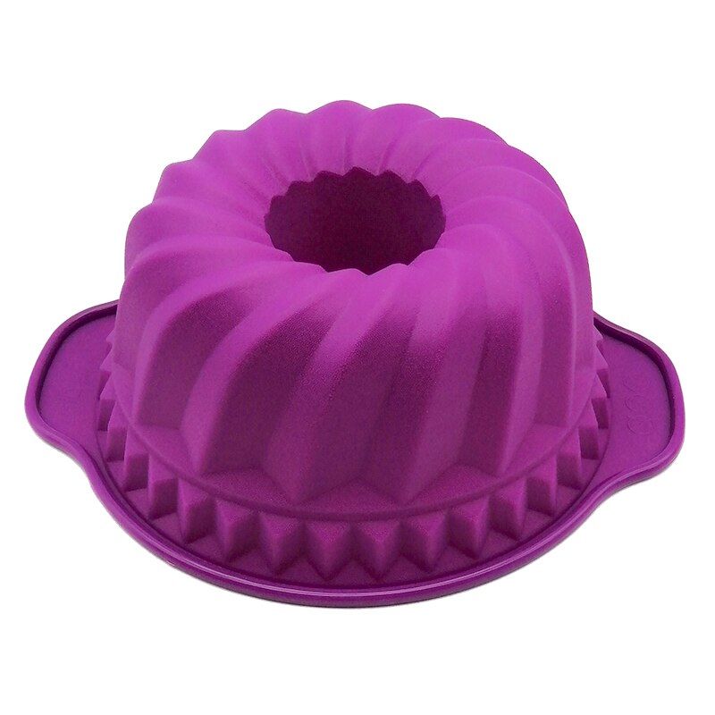 9 Inch Silicone Round Cake Mold Baking Pan Silicon Cake Decorating Mold Tools Christmas Kitchen Bread Decoration Pan Mould Tray