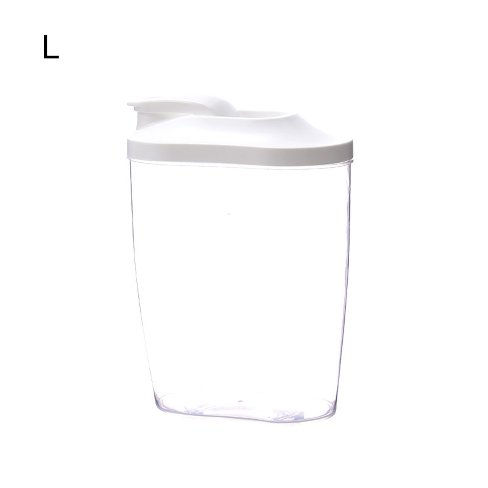 Clear Plastic Cereal Nut Food Sealed Storage Tank Kitchen Container with Lid