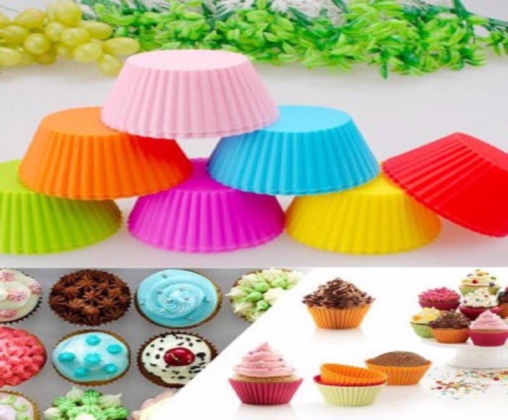 Silicon cake Mould Set (6 pcs)
