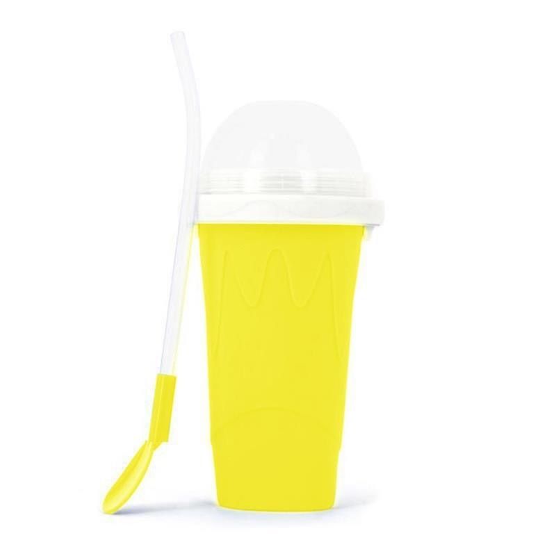 Slushie Maker Cup DIY Homemade Frozen Drink Cup  Summer Shake Smoothie Cup Milkshake Juice Ice Cream Drink Cooling Cup