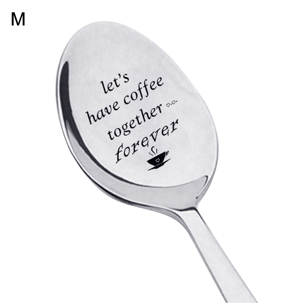 Household Portable Stainless Steel Peanut Butter Rice Soap Spoon Tableware Gift