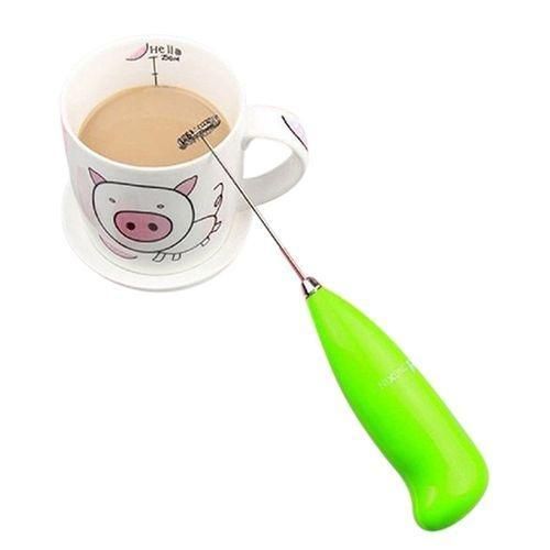 Electric Hand Mixer Espresso Cappuccino Coffee Maker - Green