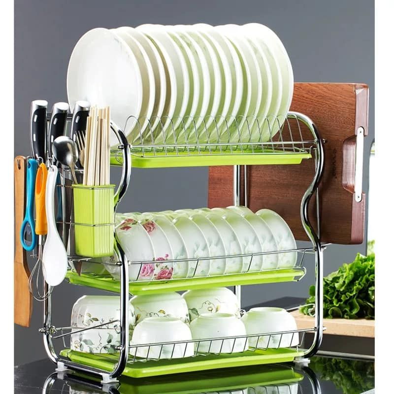 Premium Quality 3 layer kitchen rack  (100% Same As Picture)