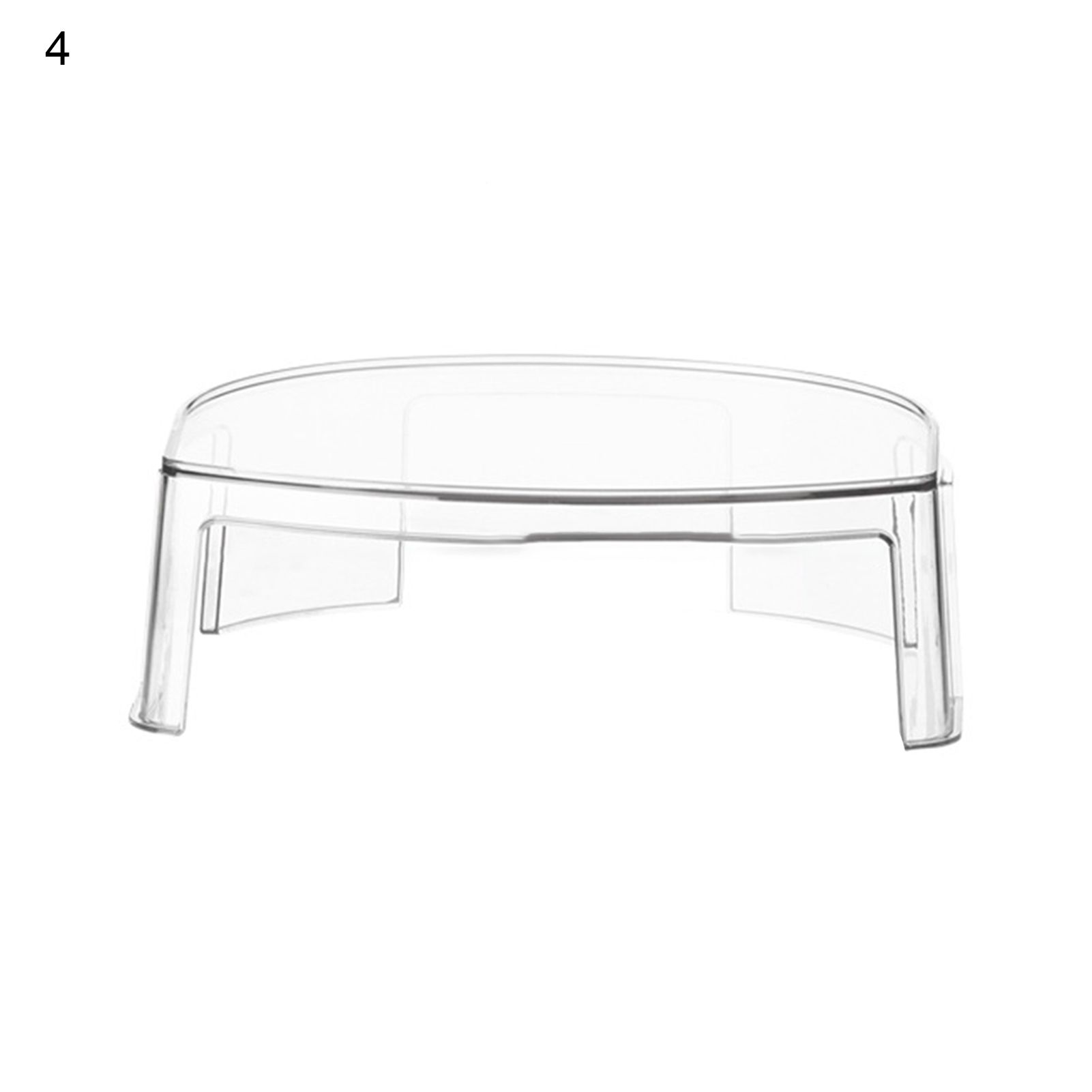 Shockproof Anti-cracking Bowl Storage Rack Plastic Practical Individual Grid Plate Storage Rack for Home