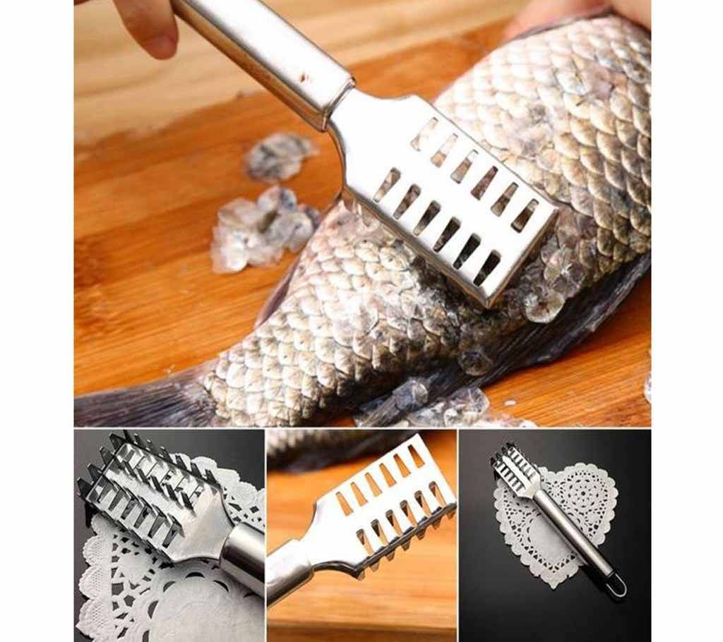 Stainless Steel Fish Scaler Remover Home Kitchen Gadgets