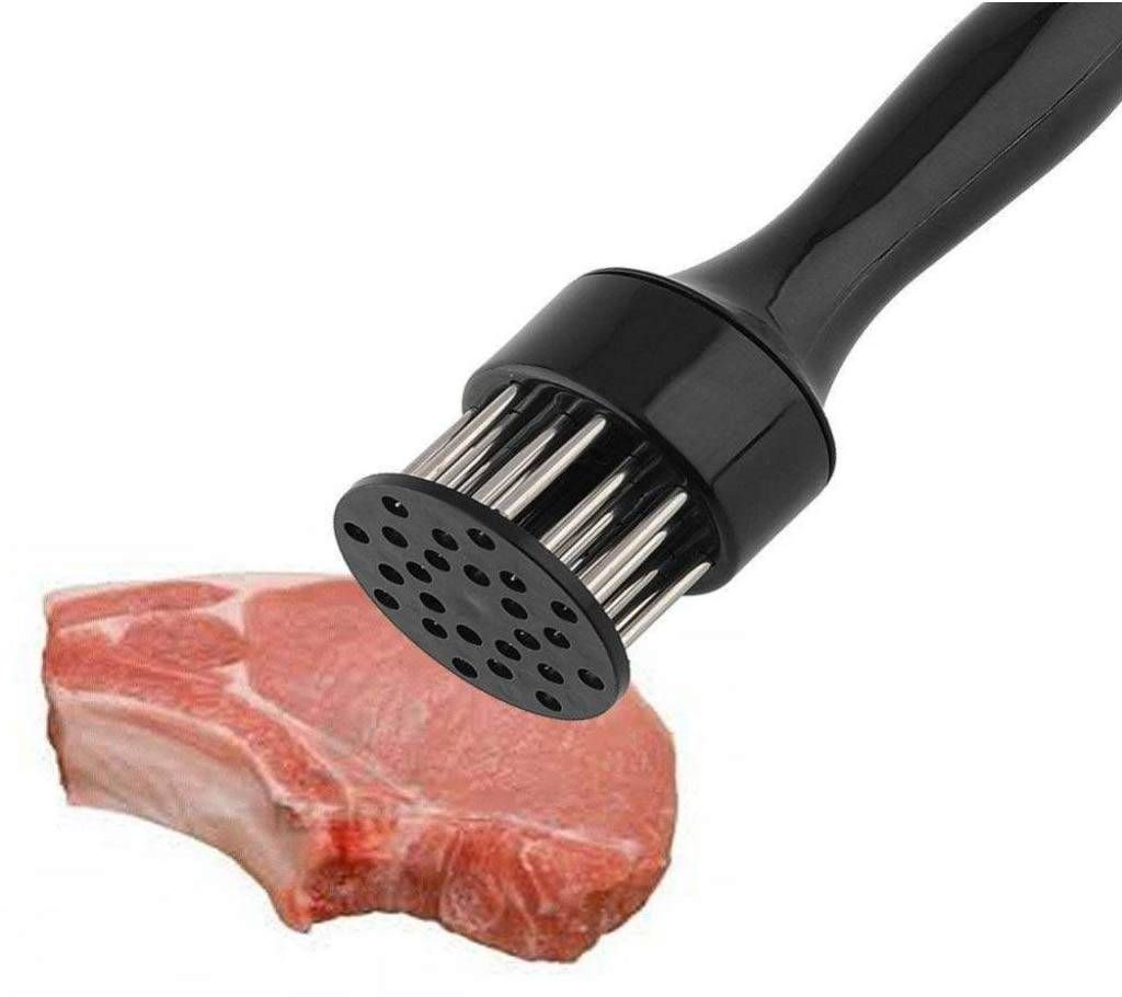 Meat Tenderizer Stainless Steel Needle - Black