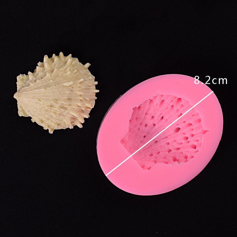 Ocean Series Pearl Conch Starfish Shell Seashell Silicone Mold Fondant Cake Baking Mould Handmade Soap Mold Kitchen Tool