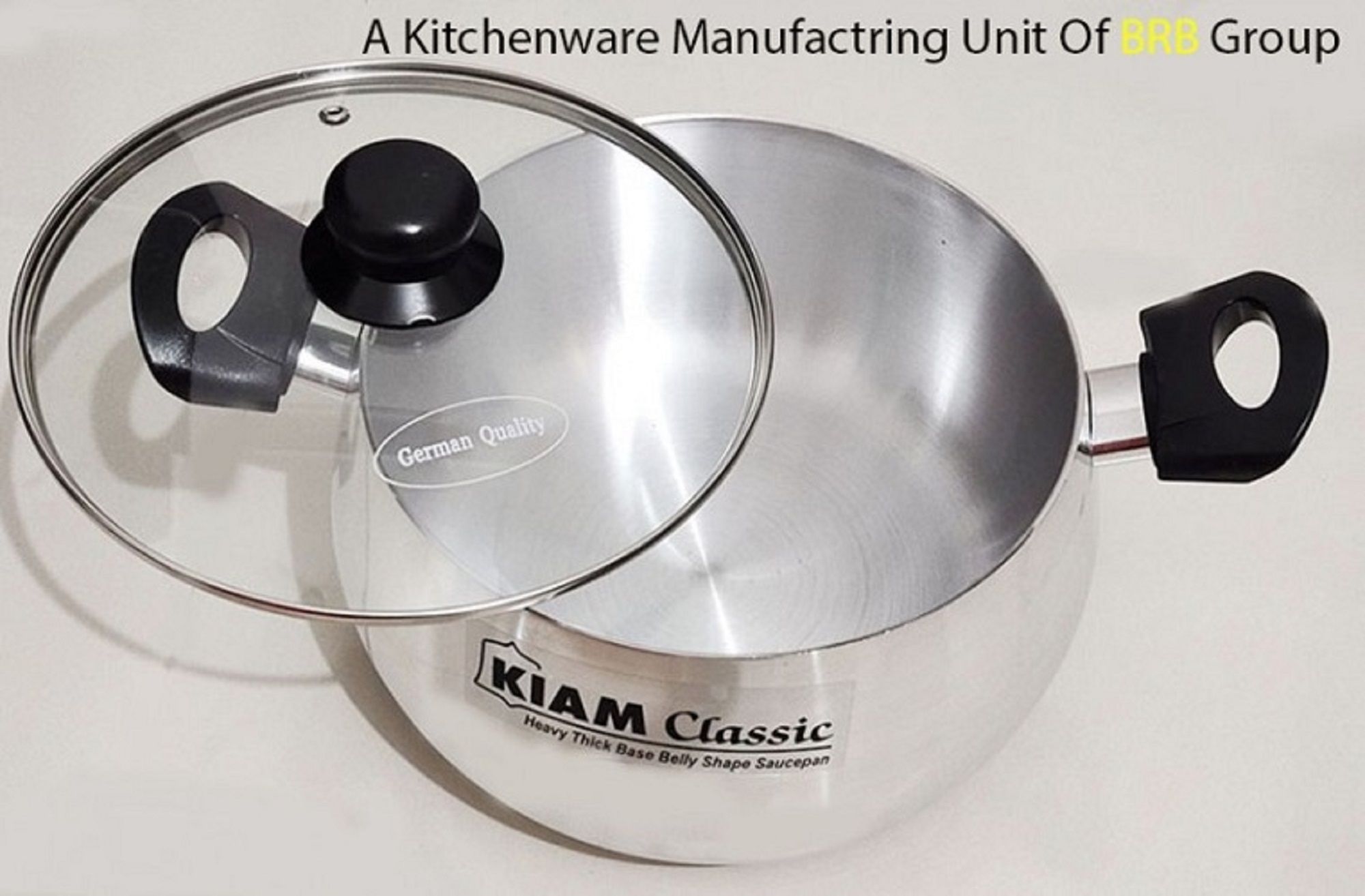 KIAM Classic Belly Shape Saucepan 20 Cm